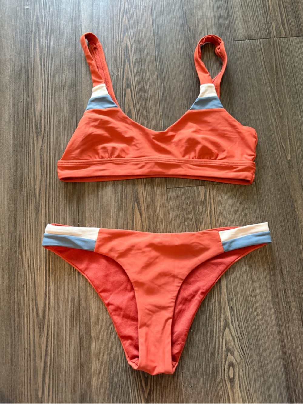 RADAR Swim Burnt Orange Sporty Bikini